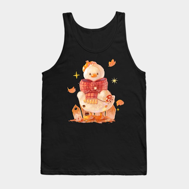 Cozy Autumn Tank Top by happyyu